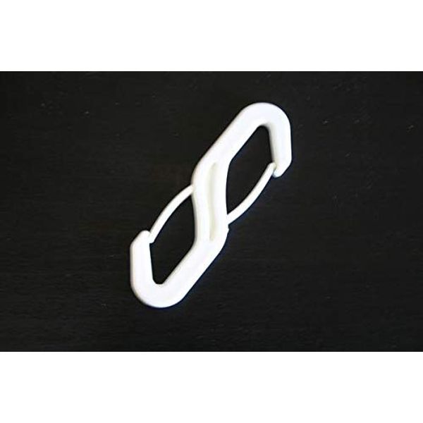 Nautos SNAP Hook Back to Back - HPN013C- White - 4 Pieces Set - PNP013C