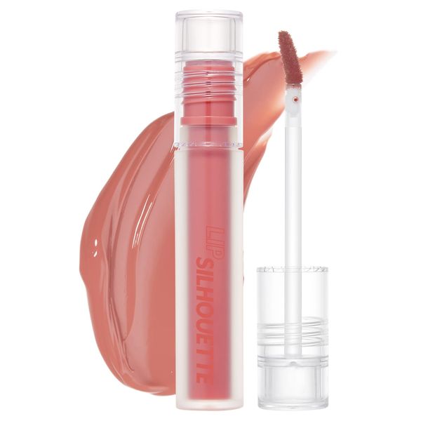 I'M MEME Lip Silhouette Gloss Tint - 01 Formal Beige | Best Tinted Lip Gloss, Highly Pigmented, Long Lasting, Hydrating & Moisturizing, Light-weight, Glossy Finish, Buildable, Makeup, 4g