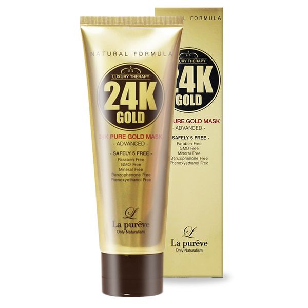 LaPureve 24K Pure Gold Peel Off Pack / Pure Gold Modeling Pack, 1ea, 6ea