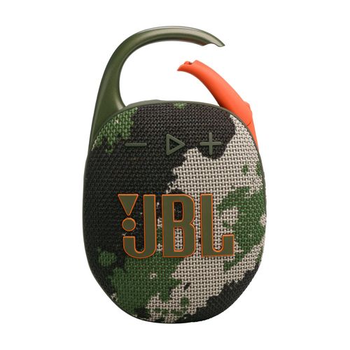 JBL Clip 5 Bundle with Case Logic 6FT Type C Braided - Camo