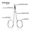 Solingen Curved Cuticle Scissors – Precision German Steel For Manicure