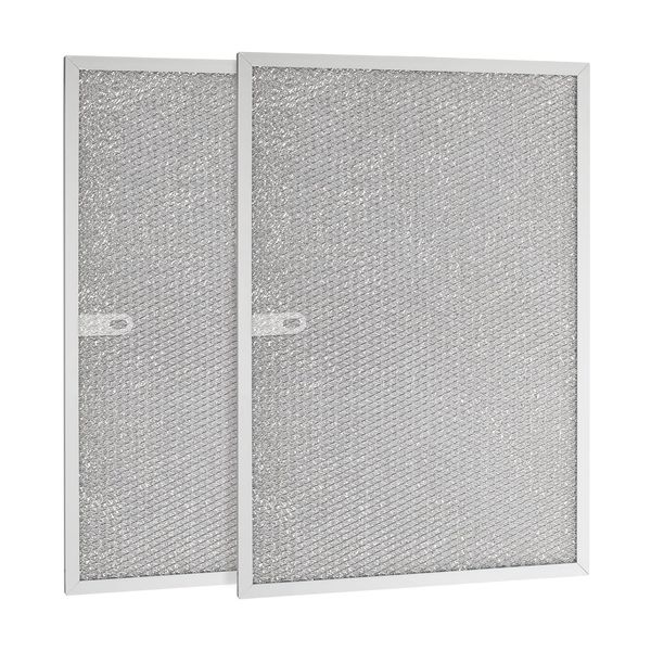 ANTOBLE BPS1FA36 Aluminum Range Hood Filter 11-3/4" x 17-1/4 x 3/8" Compatible with Broan Nutone 36'' QS1 WS1 WS2 5270 99010300E Mesh Grease Filter Replacement, 2 Packs