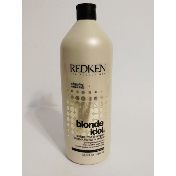 Redken Blonde Idol Sulfate-Free Shampoo ~ 33.8 Ounces Rare Large
