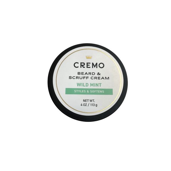 Cremo Beard and Scruff Cream - Wild Mint 4 oz
