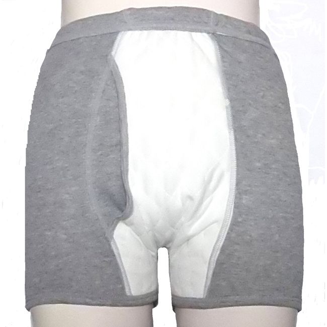 33015-1-M [1 Piece] Men's Urine Leaking Pants, Incontinence Pants, Trunks, Firm Safe, 3.4 fl oz (100 cc), Size M