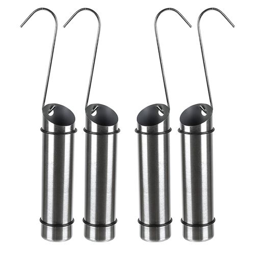 Set of 4 Compact Stainless Steel Hanging Humidifier Radiator – Regulates Dry Air Moisture Humidity – Humidifier with S Shaped Hooks By Crystals®