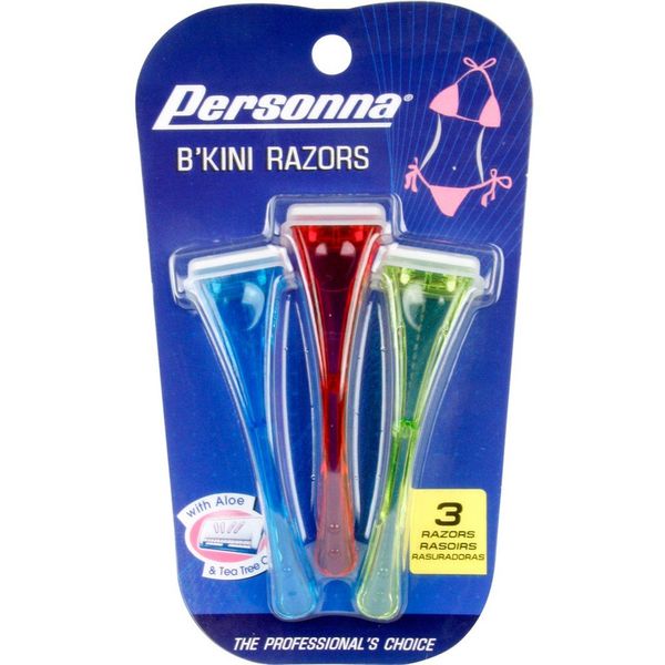 Personna B'kini Razors 3pk