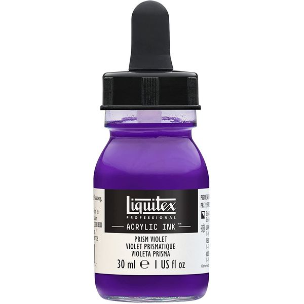 Liquitex 4260391 Liquid Professional Acrylic Paints - Ink, 30 ml, Highly Pigmented Airbrush Paint, Prism Violet