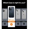 TORRAS Black Shockproof Case Designed for iPhone 14 Pro 2022 Military-Grade