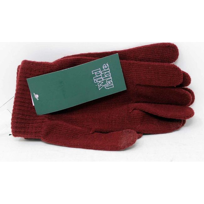 Wild Fable Hybrid Berry Maroon One Size Mittens 1 Pair