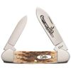 Case Knives Amber Bone Canoe Pocket Knife