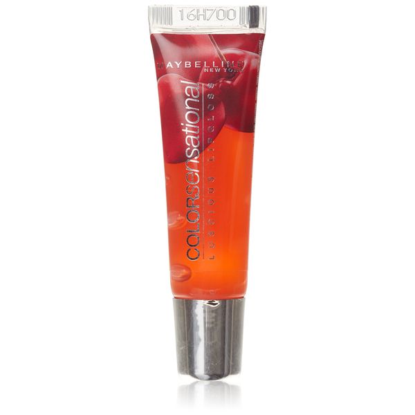 Maybelline Colour Sensational Luscious Lip Gloss Tube, Cherry Kiss Number 520 11.3 ml