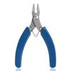 4”Micro Wire Cutter, Precision Flush Cutter,Professional Cable Soft Cutters,Strong and Sharp Side Cutting Pliers with Triangular Reset Spring, Ideal for Cuts Electrical Jewelry Processing ect(Blue)