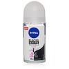 Nivea Invisible for Black & White Clear Roll-On Anti-Perspirant Deodorant 50 ml (Pack of 3)