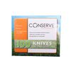 CONSERVE Knives 100 Pack OFF WHITE (10233)