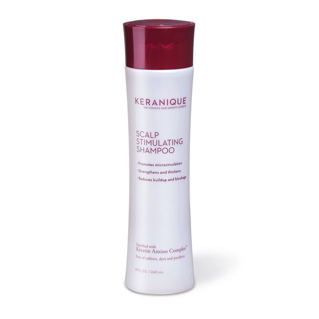 Keranique Volumizing Hair Growth Shampoo with Keratin Amino Complex - 8 OZ