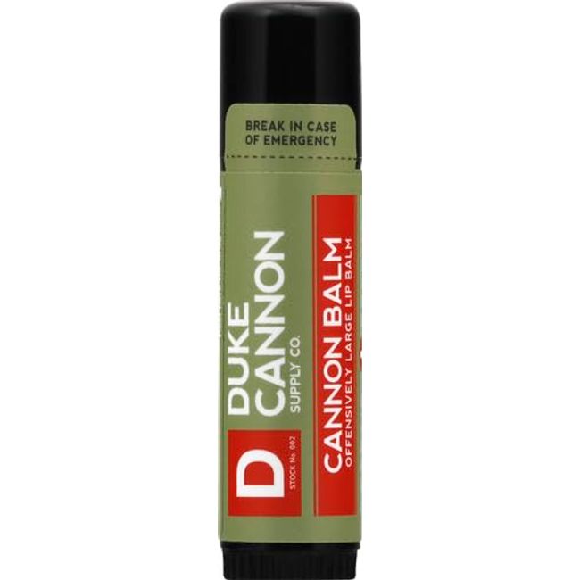 Duke Cannon Supply Co. - Tactical Lip Protectant Balm, Fresh Mint (0.56 oz) Superior Performance Lip Protection Balm for Hard Working Men - Fresh Mint