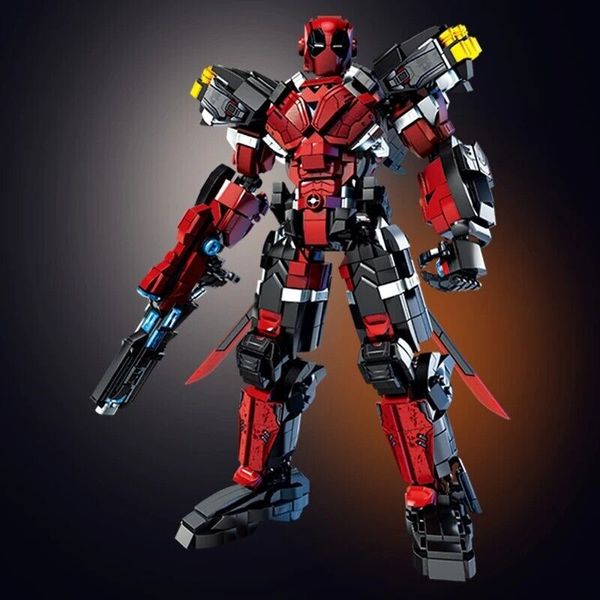 2000pcs Technical Deadpool Superhero Model Building Blocks Assembly Bricks Toys