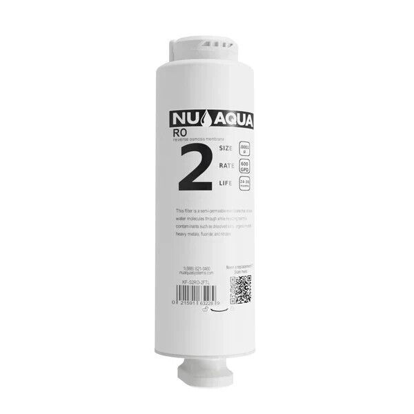 NU Aqua Tankless 600GPD Reverse Osmosis Replacement Membrane