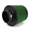3" 76mm Green Inlet High Flow Cold Air Intake Dry Filter Round Cone Replacement