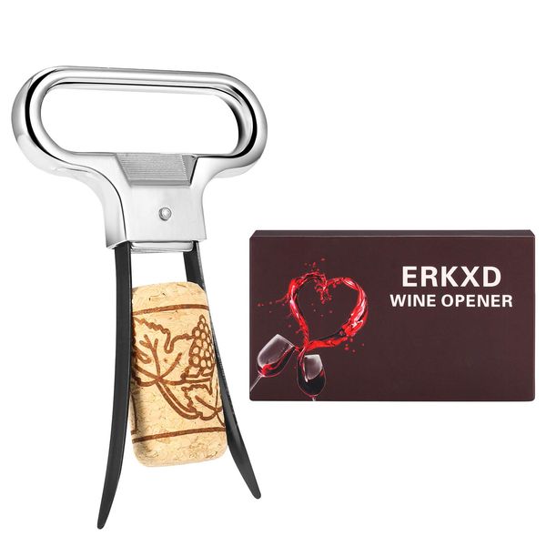 Ah-So Wine Opener Corkscrew Wine Bottle Opener Two-Prong Cork Puller