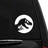 Jurassic T-rex White - Vinyl Vehicle Sticker