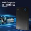 ModusTech External (DESKTOP) Hard Drive 2TB USB 3.0 & Type-C 3.0 - High-Speed Data Storage for PC, Mac, Laptops, and Gaming Consoles - Durable Design, Compatible with Windows, MacOS, Linux (2, TB)