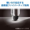 Elecom P-TPGCPZRD Touch Pen [For Puzzle Games] Super Sensitive Type Smartphone/Tablet Compatible, Red