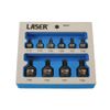 Laser 6727 Low Profile Impact Star Socket Bit Set 1/4"D, 3/8"D 9pc, Silver