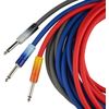 Fender Ombre Instrument Cable, Straight/Straight, Silver Smoke, 10ft