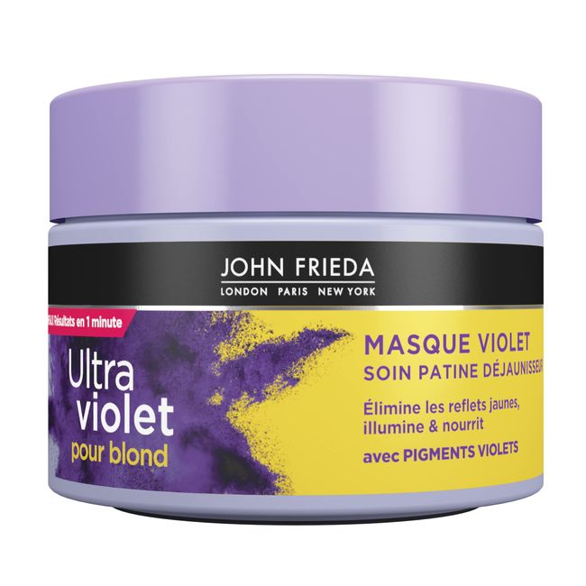 JOHN FRIEDA Ultra Violet für Blondinen Maske Violet Pflege Patina Entgeltötung 250 ml