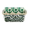Mud Pie Indigo Mini Loaf Set, 5.5" x 2.5"H, Green