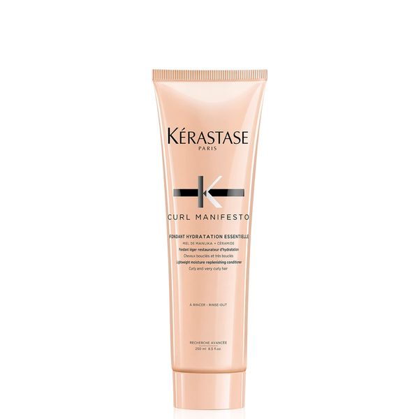 KERASTASE Curl Manifesto Hydratation Essentielle Conditioner | Lightweight Conditioner | Detangles, Smooths & Prevents Frizz | For All Wavy, Curly, Very Curly & Coily Hair | 8.5 Fl Oz