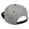 Flexfit Mens Kappe Classic Snapback 2-tone Baseball Cap, - H.grey/blk