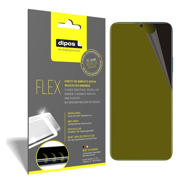 2x Screen Protector for Honor Play 30 Plus Protective Film covers 100% dipos