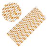 Bakell 24 PC Orange Polka Dot Cake Pop or Party Drinking Straws - Baking, Caking and Craft Tools