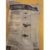Everbilt Black Decorative TEE Hinges  8" Heavy Duty 60lb per/Hinge 2PK NEW