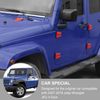 Engine Hood Door Hinge Tailgate Hinge Cover Trim Shell Guards For Jeep Wrangler 