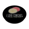 Mexican Bread Conchas Pan De Dulce Pastry Chef Bread Maker PopSockets Standard PopGrip
