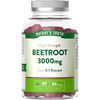 Nature's Truth Beetroot Tablets 3000mg | High Strength Beetroot Supplement | 5:1 Extract | 60 Tablets | Vegan