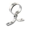 22mm Chrome Pipe Clip Bracket - Bag of 2