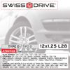 SUMEX ATB2528 Anti-Theft Nuts/Bolts Type D