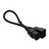 kenable C19 Plug to C20 Socket Server/UPS Extension Cable 16A 250V 0.5m 50cm Black [0.5 metres]