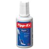 Tipp-Ex Rapid Correction Fluid Fast-drying with Foam Applicator 20ml White Ref
