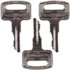 3x Ignition Starter Switch Key New Type Replacement for JLG Cherry Picker Plant & Lift