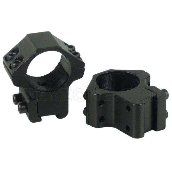 1" Dovetail Base Low Heavy Duty Scope Rings