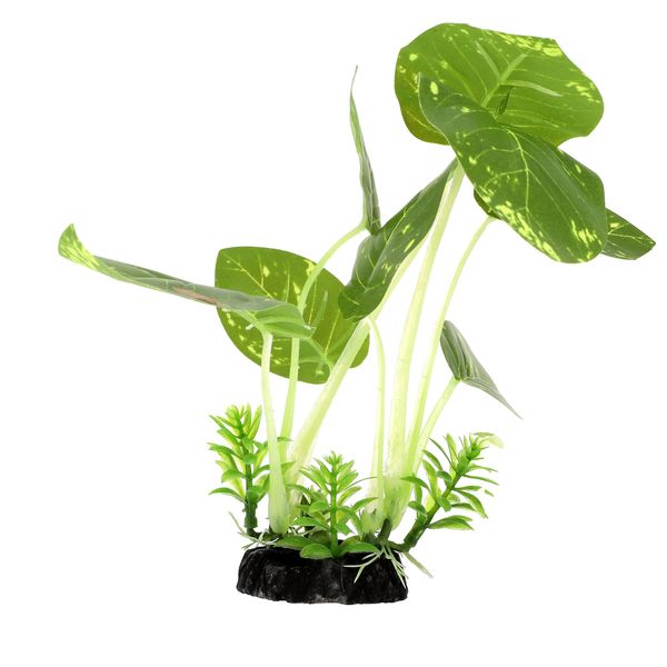 Plastic Aquarium Plants Decorative Pet Fish Plants for Aquarium Decoration Green