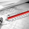 12" Architectural Scale Ruler Aluminum Architect Scale Triangular Scale Ruler for Architects, Draftsman, Students and Engineers, Color-Coded (1 Pack)