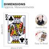 Gigantic Playing Cards Plastic Coated Home Casino Games