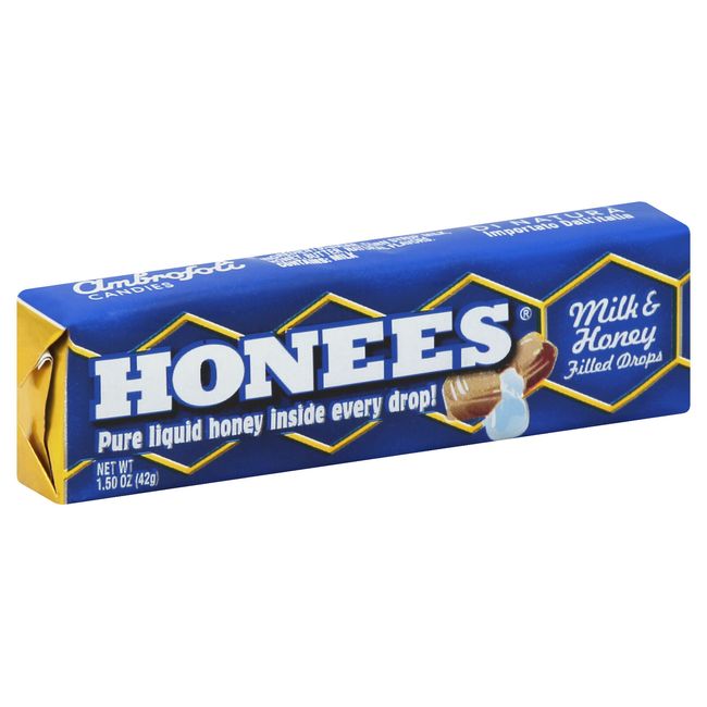 Honees Honey Bar Milk 1.5 Oz (Pack Of 24)